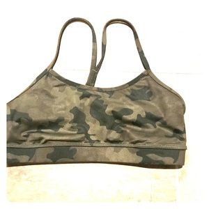 Lululemon Camo sports bra